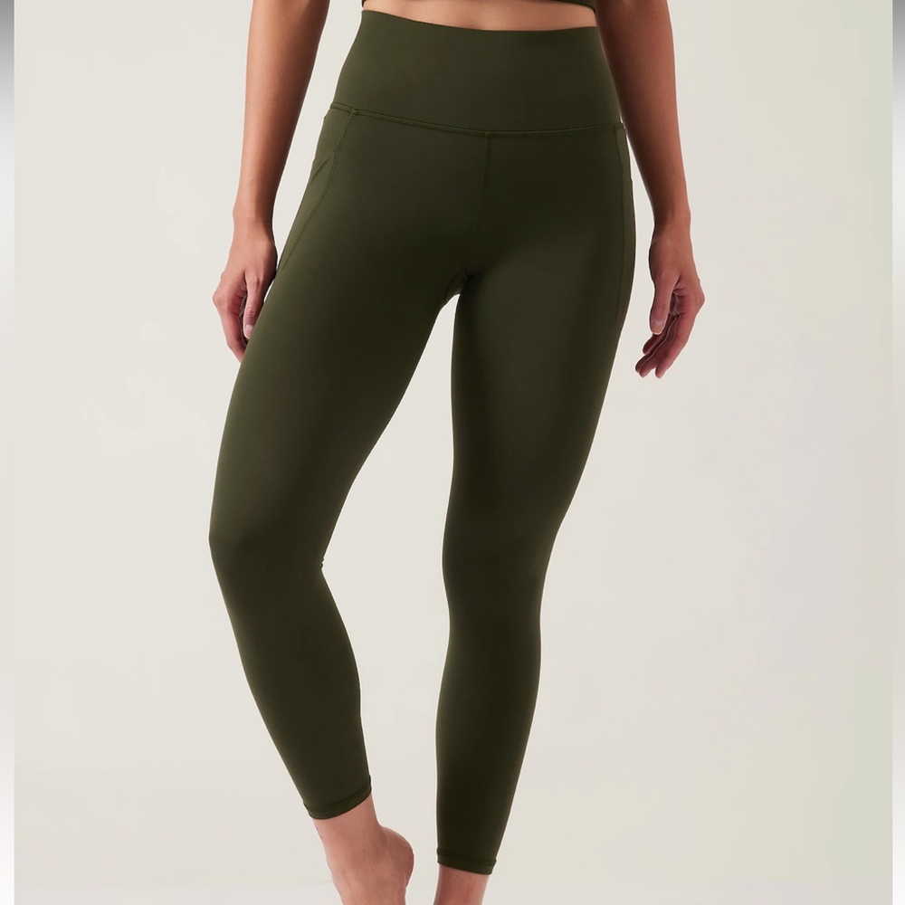 Athleta Leggings, Salutation stash 7/8 tight